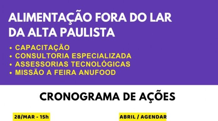 SEBRAE AQUI Dracena inscreve empresários para Programa Alimentação Fora Do Lar
