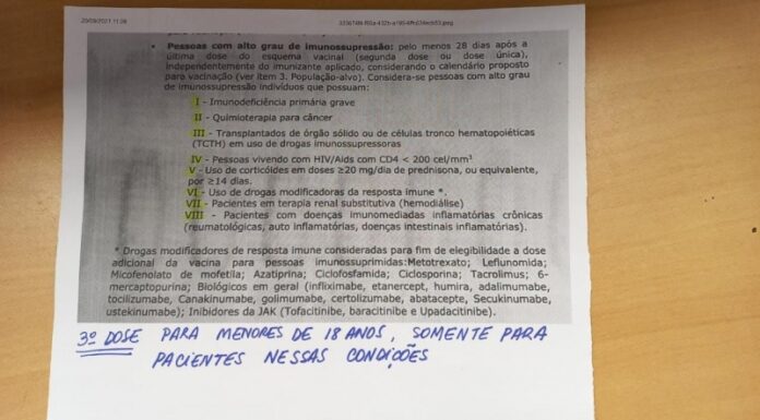 Postinho do Santa Clara receberá Vacinação Covid neste sábado Cedida Prefeitura