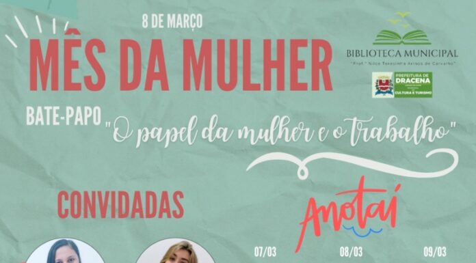Biblioteca Pública de Dracena promoverá atividades dedicadas às mulheres Imagem Ilustrativa