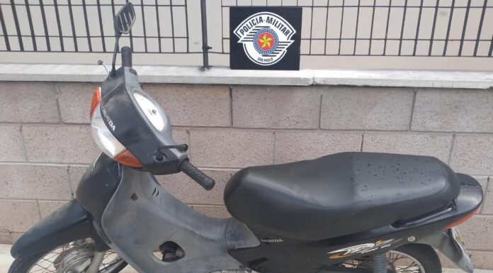 Polícia Militar localiza moto furtada em Dracena e devolve ao proprietário Cedida Polícia Militar