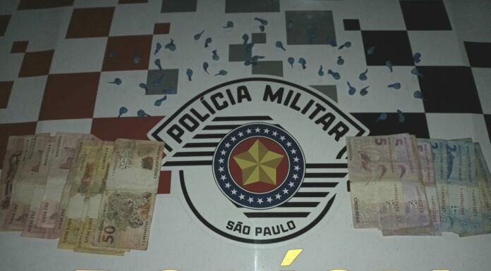 Polícia Militar prende homem em flagrante com 48 pedras de crack no momento da comercialização em Panorama Cedida PM