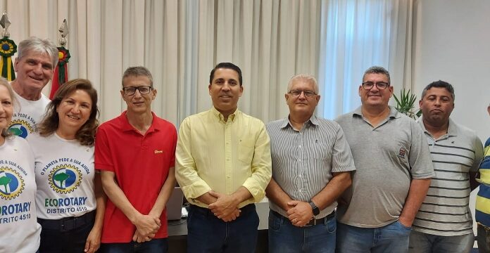 Prefeitura de Dracena se junta ao ‘Ecorotary’ para promover ações em busca de melhorias para o meio ambiente Cedida Prefeitura