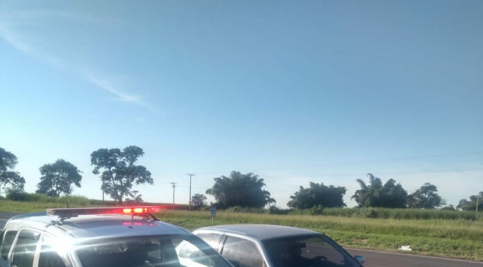 Polícia Militar recupera veículo furtado e prende autor em flagrante nas margens da rodovia SP- 294 Cedida PM
