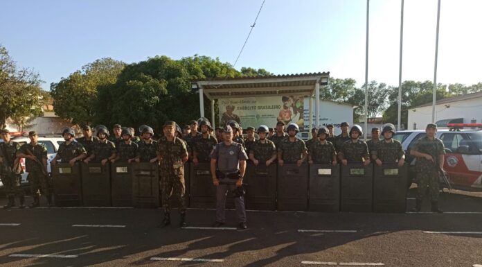 Polícia Militar ministra manhã de instrução para atiradores em Dracena Cedida PM