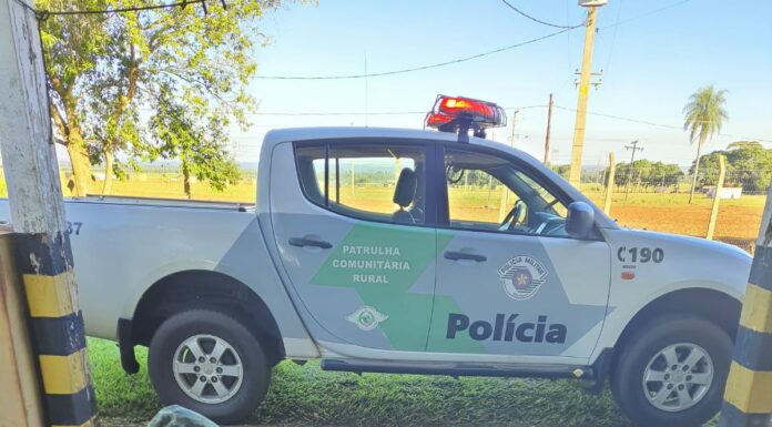 Polícia Ambiental apreende batentes e guarnições sem documentação em Rosana Cedida Polícia Ambiental
