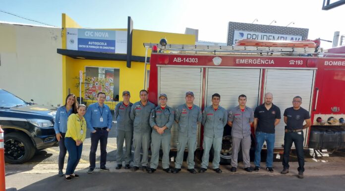 Polícia Civil integra ação de simulação de abandono de edificação em caso de incêndio em Dracena Cedida Polícia Civil