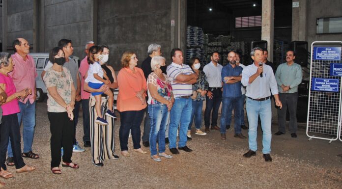 Pioneiros são homenageados no Novo Distrito Industrial Cedida Assessoria