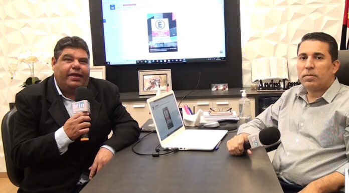 Prefeito André Lemos explica sobre retirada de estacionamento exclusivo no centro da cidade Reprodução Facebook