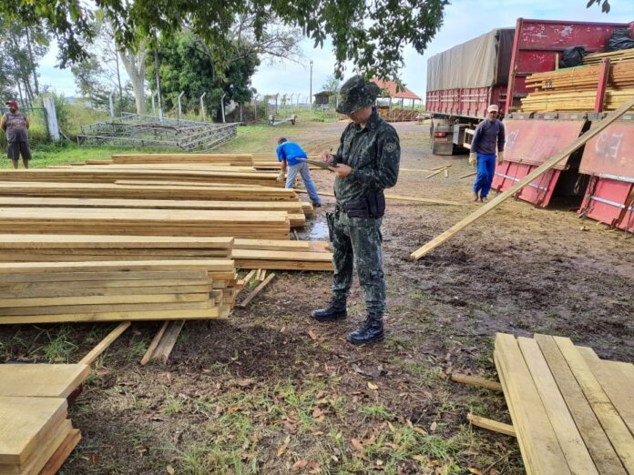 Cedida Polícia Ambiental