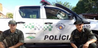 Cedida Polícia Ambiental