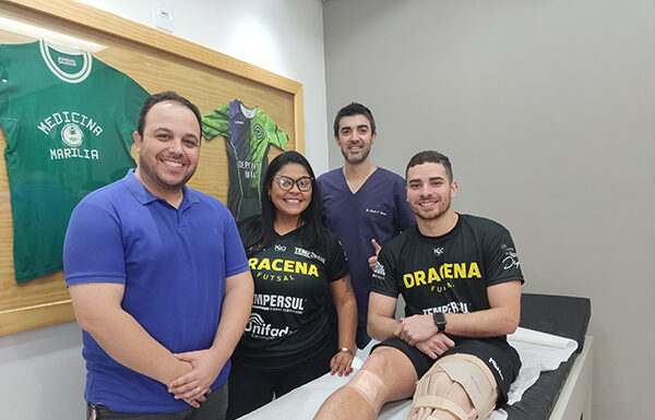 Dracena Tempersul Unifadra: ala Sandrinho passa por cirurgia de reconstrução de LCA Cedida Assessoria