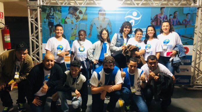 Alunos/destinatários da Apae de Dracena participam das Olimpíadas Especiais do Estado de São Paulo em Caraguatatuba Cedida Apae