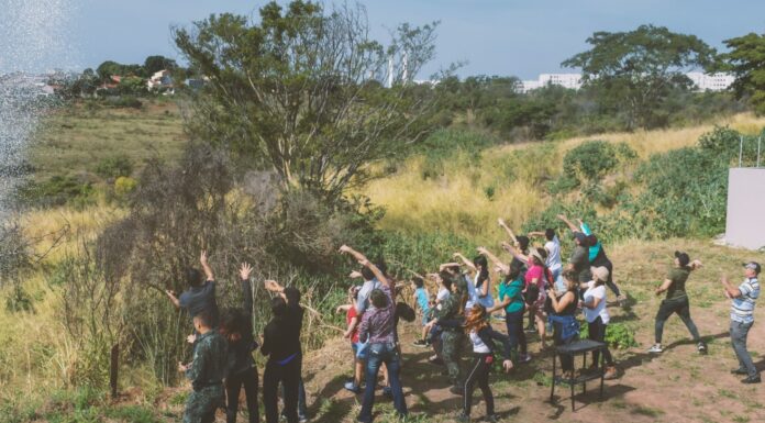 Polícia Ambiental participa de plantio de mudas de árvores nativas em Prudente Cedida Polícia Ambiental
