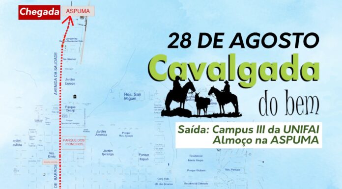 Comissão organizadora da Cavalgada do Bem define percurso Cedida Assessoria