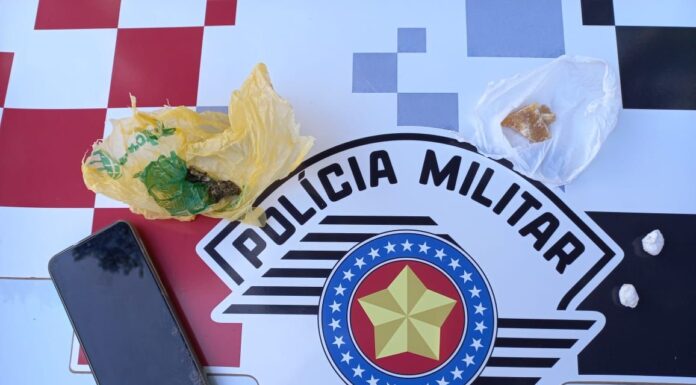 Polícia Militar prende homem por tráfico de drogas em Tupi Paulista Cedida Polícia Militar