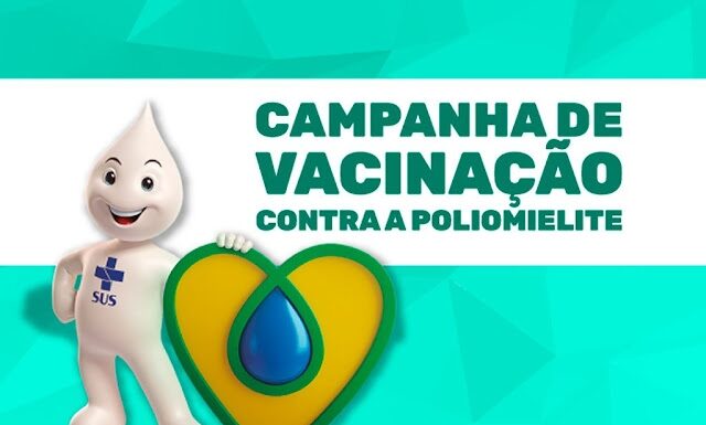 Campanha contra a polio em Dracena no sábado atinge 356 crianças: serviço prossegue Cedida Prefeitura
