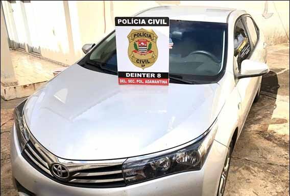 Polícia Civil recupera veículo envolvido em estelionato Cedida Polícia Civil