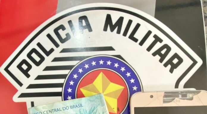 Em Sagres homem com maconha tenta se evadir de abordagem, mas é preso pela Polícia Militar Cedida Polícia Militar