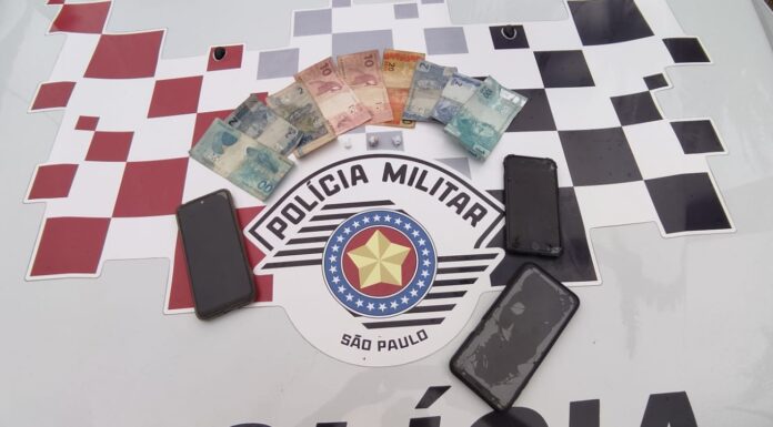 Polícia Militar prende indivíduos por tráfico de drogas em Tupi Paulista Cedida Polícia Militar