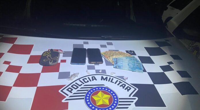 Polícia Militar prende homem por tráfico de drogas em Tupi Paulista Cedida Polícia Militar
