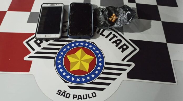 Polícia Militar em Tupi Paulista prende homem por tráfico de drogas