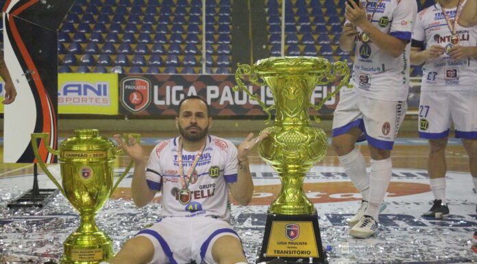 Dracena Tempersul Unifadra: capitão Paulo Victor completa 200 jogos