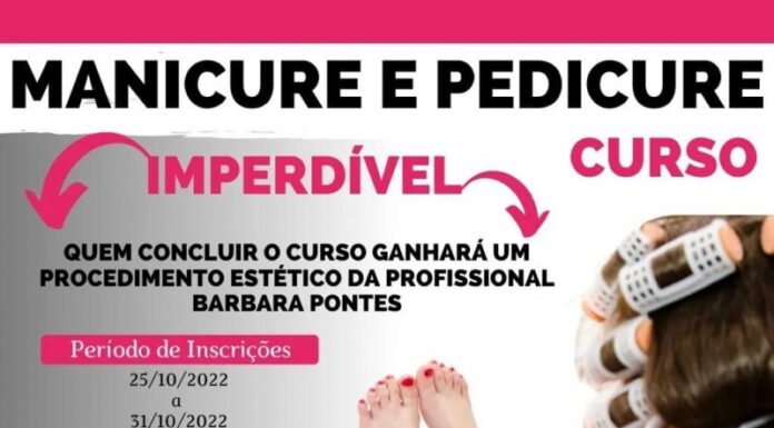 Inscrições para curso de manicure e pedicure são reabertas