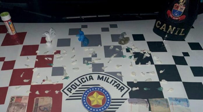 Homens são presos por tráfico de drogas em Panorama