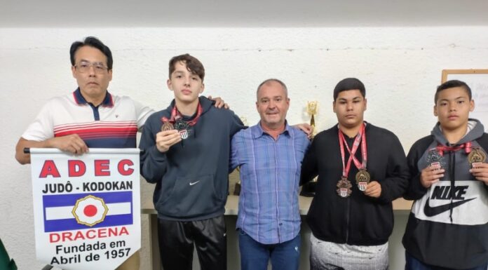 Judocas da Adec são classificados para a Etapa Final do Campeonato Paulista Aspirante