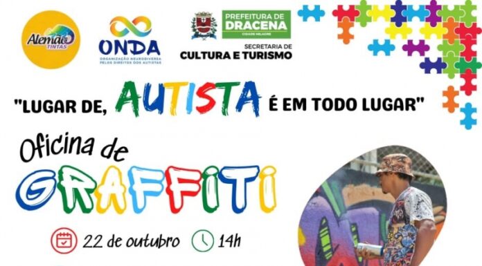Cultura inscreve para evento “Lugar de autista, é em todo lugar”