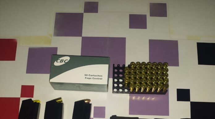 Polícia Militar em Paulicéia prende homem por porte ilegal de arma de fogo/ lesão corporal culposa após disparo