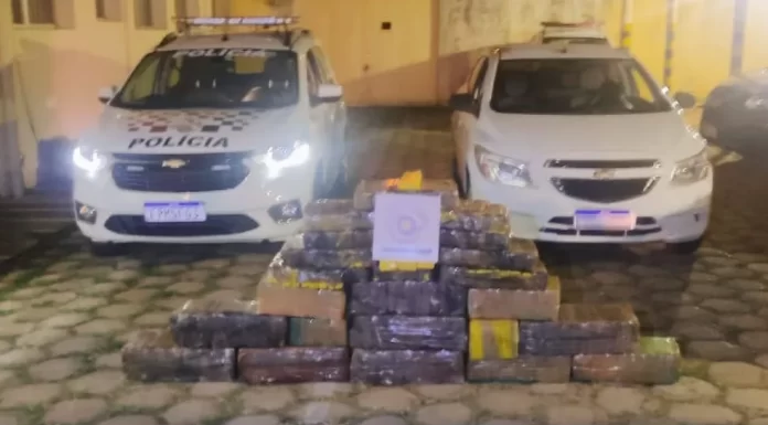 Homem é preso na SP-425 por tráfico de drogas com mais de 300 kg de maconha em carro roubado
