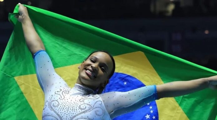 Rebeca Andrade entra para a história do pais com medalha de ouro no individual