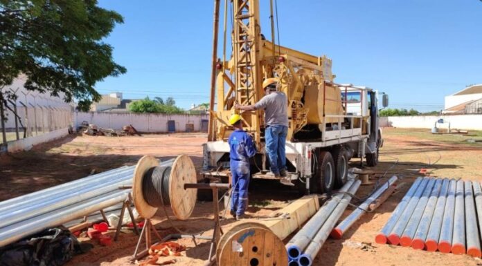 Poço da alameda Inglaterra entrará em funcionamento