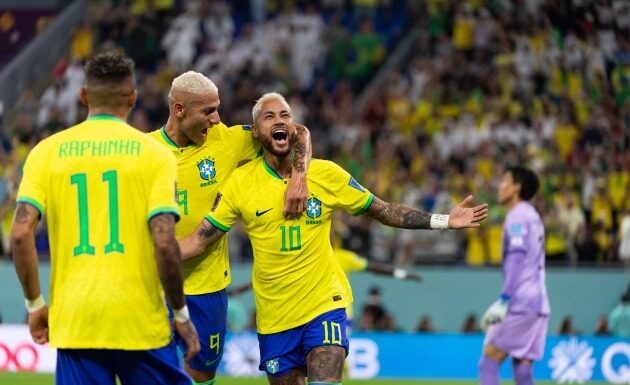 Seleção atropela a Coreia e garante vaga nas quartas de final da Copa do Mundo