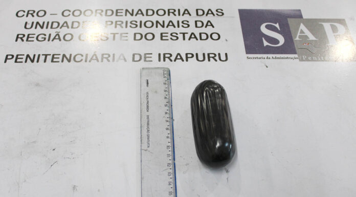 Apreensões em unidades prisionais da região Oeste