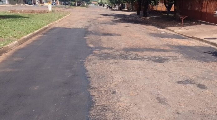 Prefeitura de Panorama inicia obras na avenida Milton Noronha Gustavo