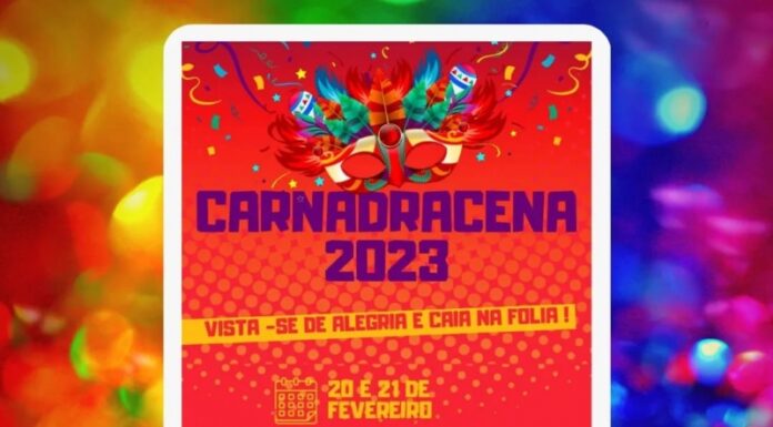 Carnadracena será nos dias 20 e 21 de fevereiro