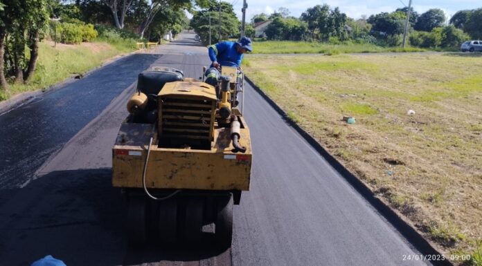 EMDAEP dá sequência à instalação de solo e cimento em várias ruas de Dracena