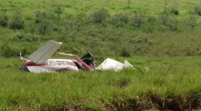 Avião agrícola cai e piloto de 67 anos morre em Marabá Paulista