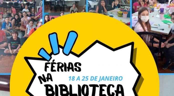 Biblioteca municipal realiza programação de férias