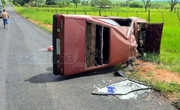Homem morre e outro fica gravemente ferido em acidente de trânsito em Iacri
