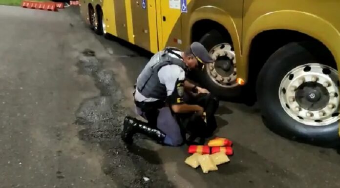 Homem é preso com quase 6,5 kgs da droga skank na SP-270 em Presidente Venceslau