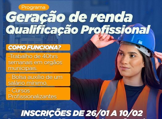 Prefeitura de Panorama desenvolve Programa Geração de Renda e Qualificação Profissional
