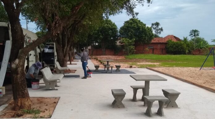 Área de playground no Village é revitalizada pelo município