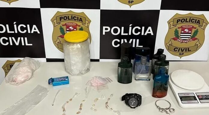 Polícia apreende simulacro de arma de fogo e recupera objetos furtados em Rancharia