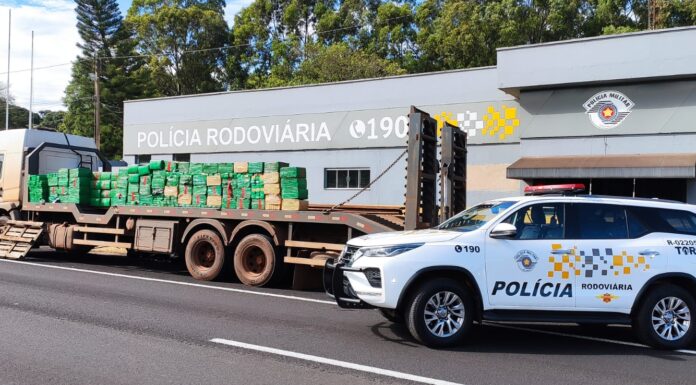 Homem é preso transportando mais de 1,7 mil quilos de maconha na SP-425 em Pirapozinho