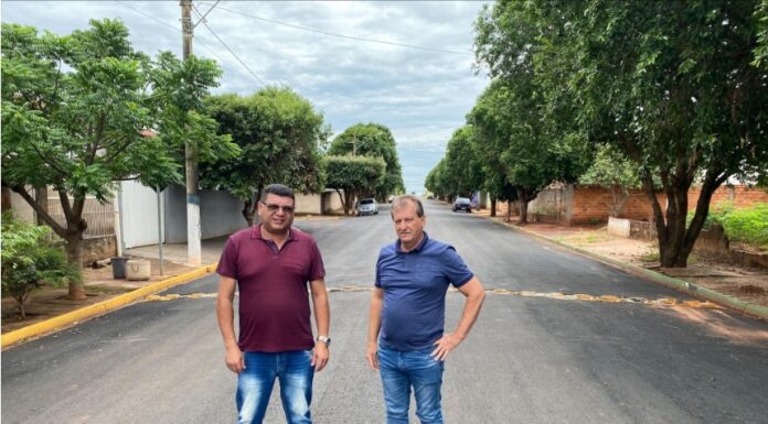 Santa Mercedes conclui obra de recapeamento asfáltico de onze trechos de vias urbanas