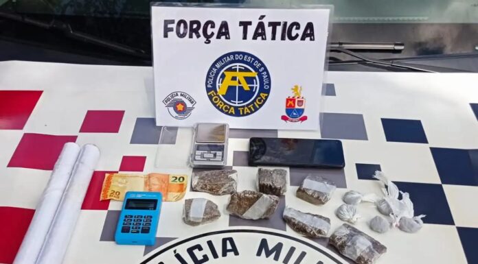 PM prende homem por tráfico em Junqueirópolis