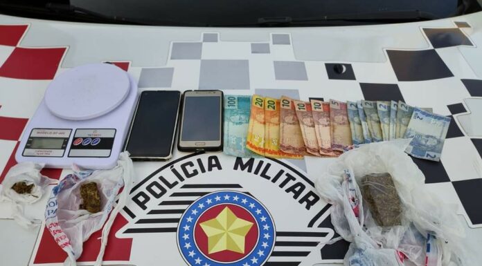PM prende homem por tráfico de drogas em Tupi Paulista